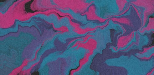 fluid modern abstract art liquid colorful texture paint natural background with noise