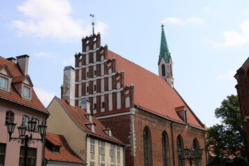25 07 2023 Riga Latvia. Riga, the capital of Latvia, is located on the banks of the Daugava River...