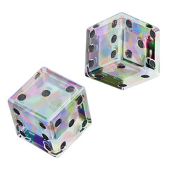 3D Holographic Dice