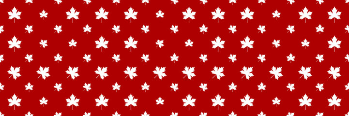 Maple Leaf Icon Seamless Pattern Y_2109001