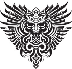 Revered Deity Emblem Quetzalcoatl Icon Design Sacred Serpent Symbolism Quetzalcoatl Symbol Vector