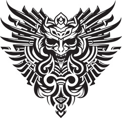 Fototapeta premium Revered Deity Emblem Quetzalcoatl Icon Design Sacred Serpent Symbolism Quetzalcoatl Symbol Vector