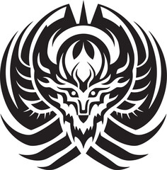 Revered Deity Emblem Quetzalcoatl Symbol Design Vector Sacred Serpent Symbolism Quetzalcoatl Emblem Icon