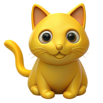 Beautiful 3D Cat PNG Images Stunning Digital Feline Renderings