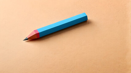 pencil eraser on paper background