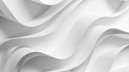 A white background with a wave pattern