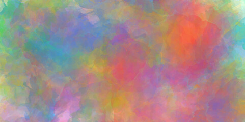 Abstract colorful fantasy watercolor background texture .splash acrylic colorful background .banner for wallpaper .watercolor wash aqua painted texture .abstract hand paint square stain backdrop .