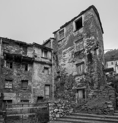 The village of Biassa, near Spezzia (Liguria Italy).