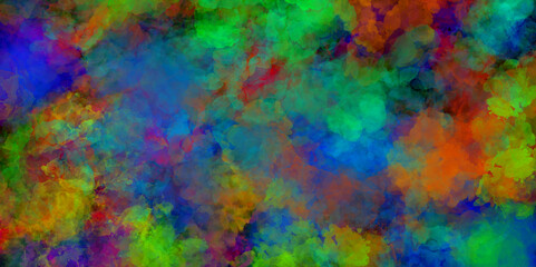 Abstract colorful fantasy watercolor background texture .splash acrylic colorful background .banner for wallpaper .watercolor wash aqua painted texture .abstract hand paint square stain backdrop .