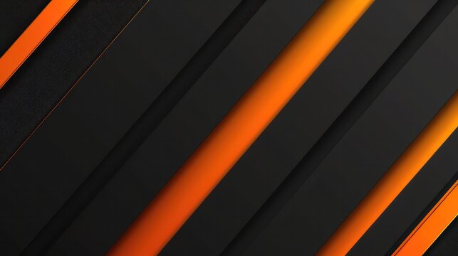A black and orange striped background with a black and orange stripe