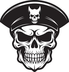 Special Ops Skull Command Covert Unit Insignia Skull Battalion Icon Military Special Forces Emblem