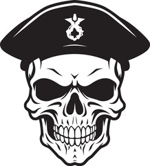 Special Ops Skull Command Covert Unit Insignia Skull Battalion Icon Military Special Forces Emblem