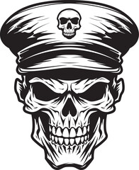 Beret Warrior Insignia Elite Special Ops Icon Elite Skull Troop Tactical Military Emblem