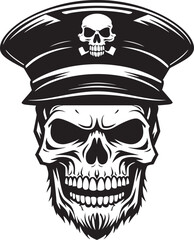Commando Skull Insignia Military Unit Vector Special Ops Beret Emblem Tactical Skull Icon