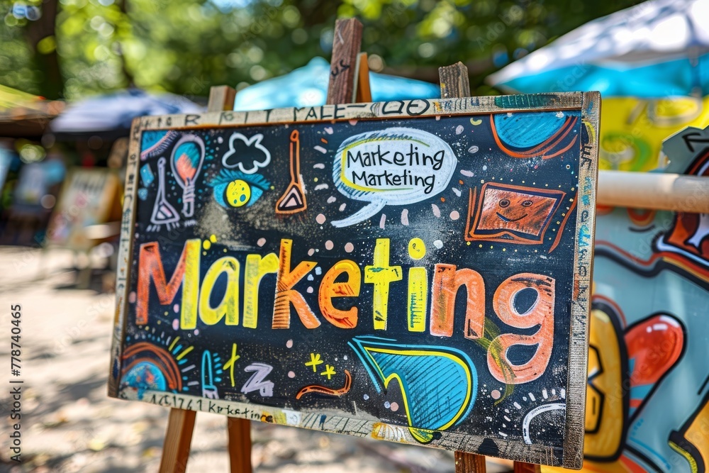 Poster exploring crm technology and creative thinking in media strategy management: boosting performance wi
