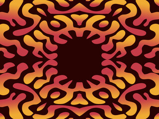 Gradient abstract pattern. Contemporary print collage. Fashionable template for design.