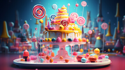 Fototapeta premium Experience Sweet Sensations