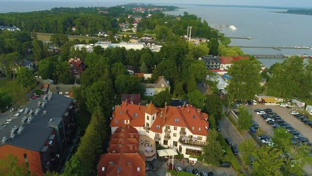 Seaside Manor Mielno Dworek Morski Aerial View Poland