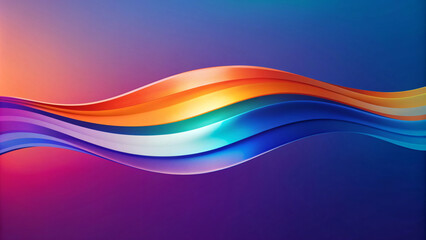 Colorful Wave Design: Abstract Vector Illustration
