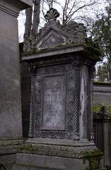 Monuments I've come across in the French cemeteries of Montparnasse and Pierre Lachaise (Paris).  Shot during days with diffuse lighting.