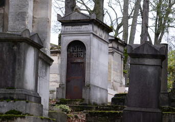 Monuments I've come across in the French cemeteries of Montparnasse and Pierre Lachaise (Paris). ...