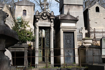 Monuments I've come across in the French cemeteries of Montparnasse and Pierre Lachaise (Paris). ...