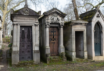 Monuments I've come across in the French cemeteries of Montparnasse and Pierre Lachaise (Paris). ...
