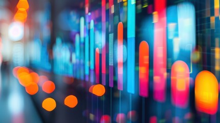 A colorful graph with a red line that says "high" on it