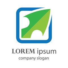 rising business arrow logo illustration