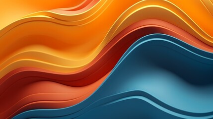 Wavy abstract background. 