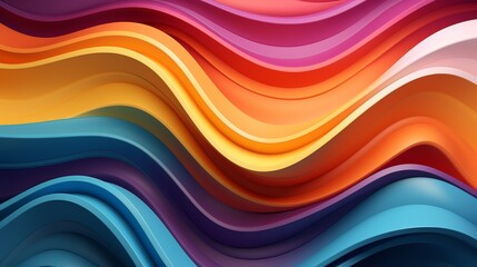 Wavy abstract background. 