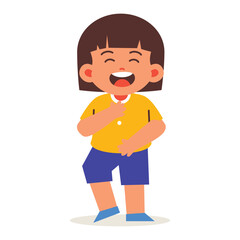 Little Girl Laughing