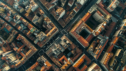 panoramic view of the city, aerial view of the city, buildings scene, biuldings in the city, top view of buildings in the city