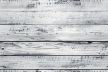 Weathered White Wooden Plank Texture