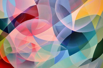Obraz premium Harmonious balance of negative and positive space ,abstract, background