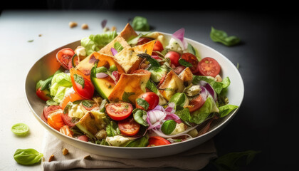 Lebanese Fattoush Salad