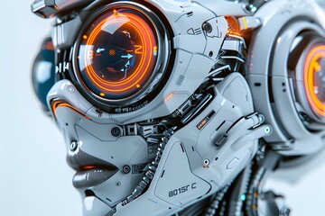 Fototapeta premium Futuristic Harness Technology with Virtual Enhancements and Sustainable Architecture for Efficient