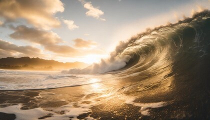 ocean big wave surf ultra hd wallpaper image
