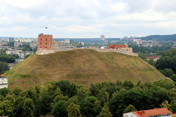02 07 2023 Vilnius Lithuania. Vilnius is the capital and largest city of Lithuania. It is located...