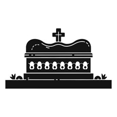 Naklejka premium Ghost hunting Silhouette