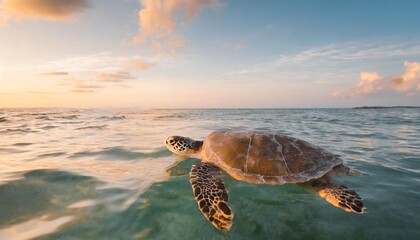 green sea turtles chelonia mydas akumal yucatan peninsula mexico