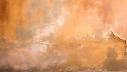 mur vieux et abime dans les tons de couleurs orange et dore use deteriore fond et arriere plan pour conception et creation graphique