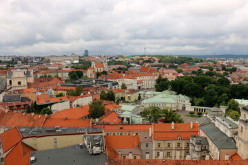 02 07 2023 Vilnius Lithuania. Vilnius is the capital and largest city of Lithuania. It is located...