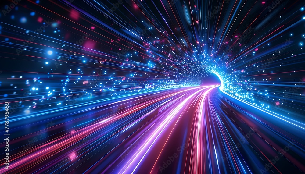 Poster global connectivity, high-speed data transfer and cyber tech advancements in ultra-fast broadband ne
