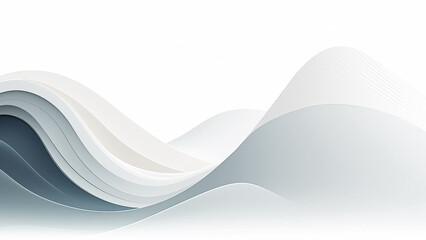 wavy lines that flows smoothly like smoke