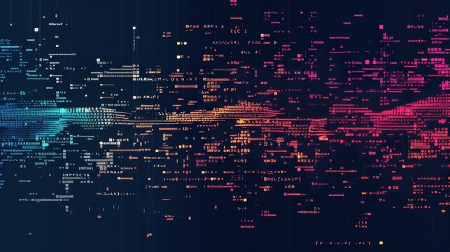 Varied code excerpt across Python, Java languages demonstrating programming diversity and complexity AI Image