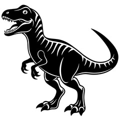 dinosaur illustration, black dinosaur silhouette vector illustration,icon,svg,monster characters,Holiday t shirt,Hand drawn trendy Vector illustration,dinosaur on black background