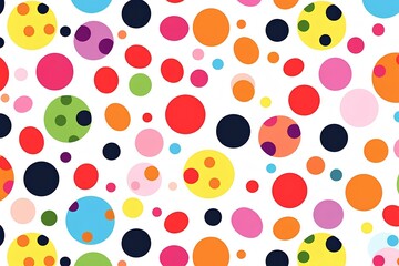 Fototapeta premium seamless pattern with easter eggs made by midjourney