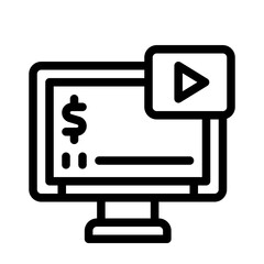 convertion rate line icon