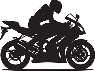 Motorbike Silhouettes Motorbike EPS Vector Motorbike Clipart	
